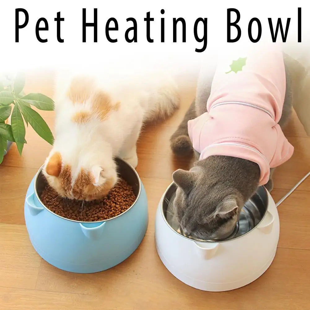 Heat Pet Bowl Temperature-controllable Dog Water Dispenser Intelligent Constant Temperature Bowl Heating Cat Bowl - Novo Fusion