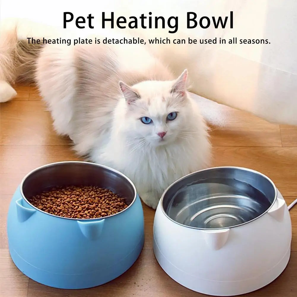 Heat Pet Bowl Temperature-controllable Dog Water Dispenser Intelligent Constant Temperature Bowl Heating Cat Bowl - Novo Fusion