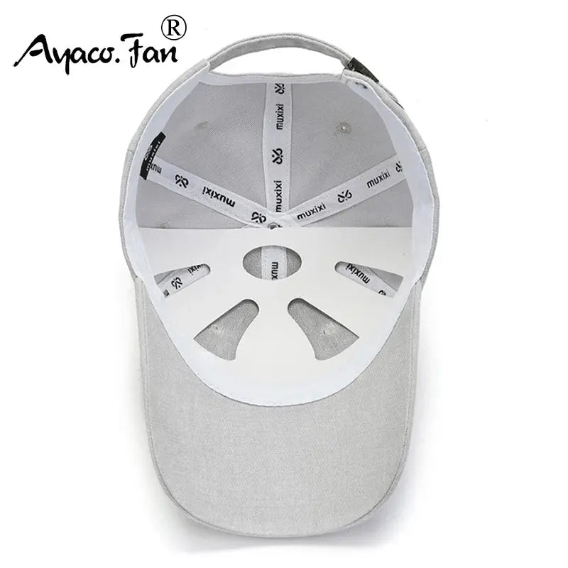 Baseball Cap New Spring Summer Solid Sunhat Embroidered Men Women Unisex-Teens Cotton Snapback Caps Fashion Hip Hop Fishing Hat - Novo Fusion