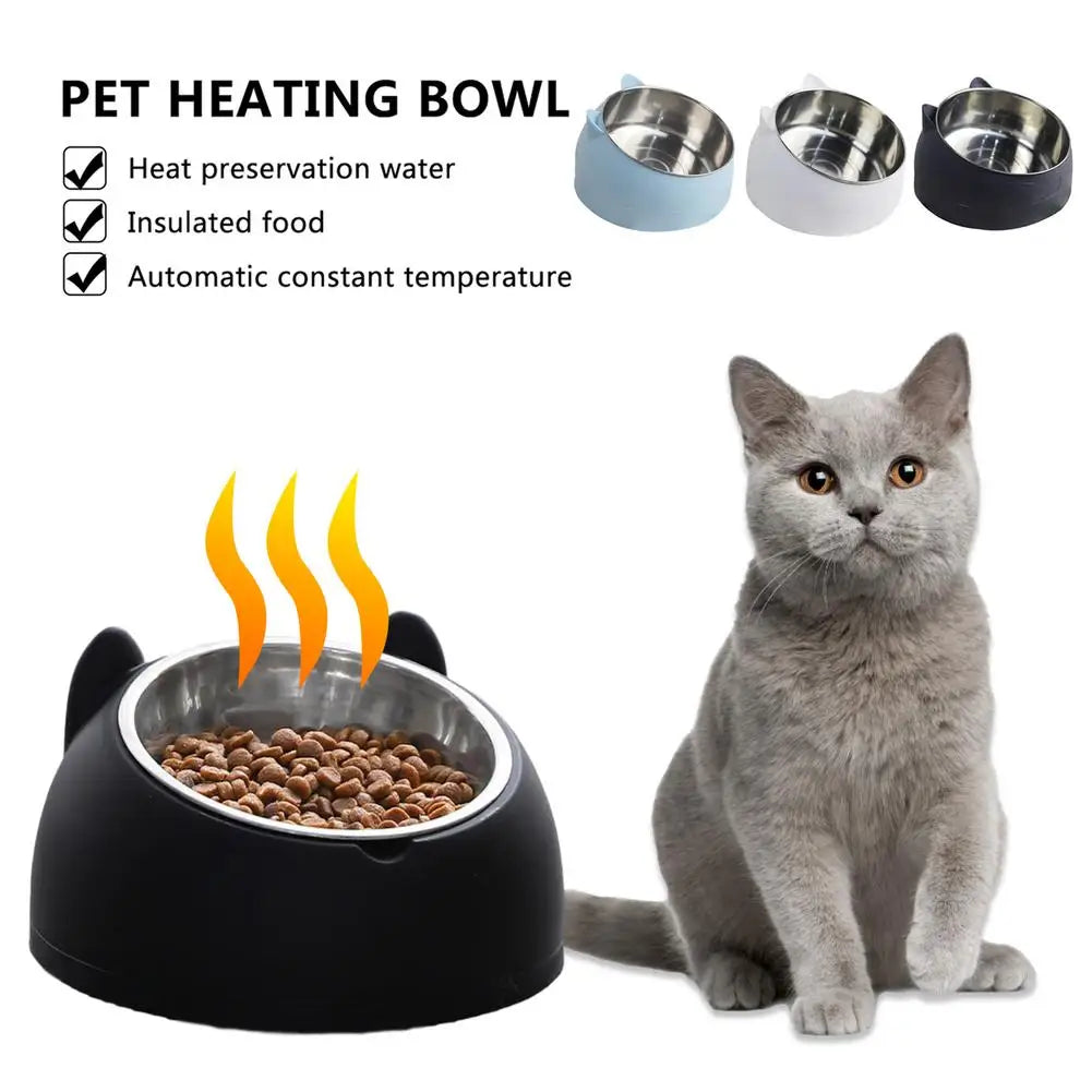 Heat Pet Bowl Temperature-controllable Dog Water Dispenser Intelligent Constant Temperature Bowl Heating Cat Bowl - Novo Fusion