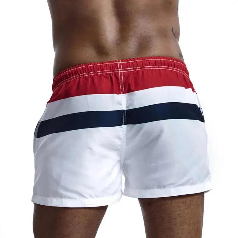 Print Boardshorts Men Board Shorts Fast Dry Mens Beach Shorts Swimwear Swimming Trunk Sea Holiday Beachwear Sport Short No Liner - Novo Fusion