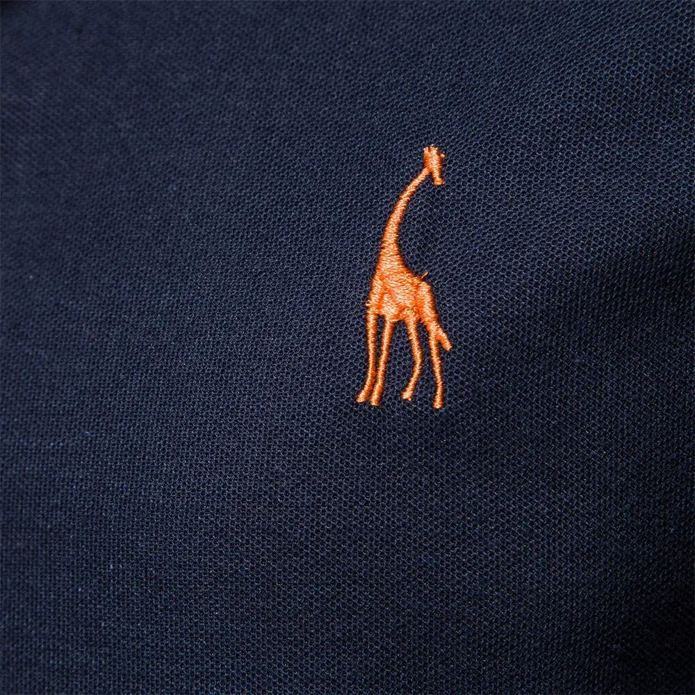 AIOPESON Embroidery 35% Cotton Polo Shirts for Men Casual Solid Color Slim Fit Mens Polos New Summer Fashion Brand Men Clothing - Novo Fusion