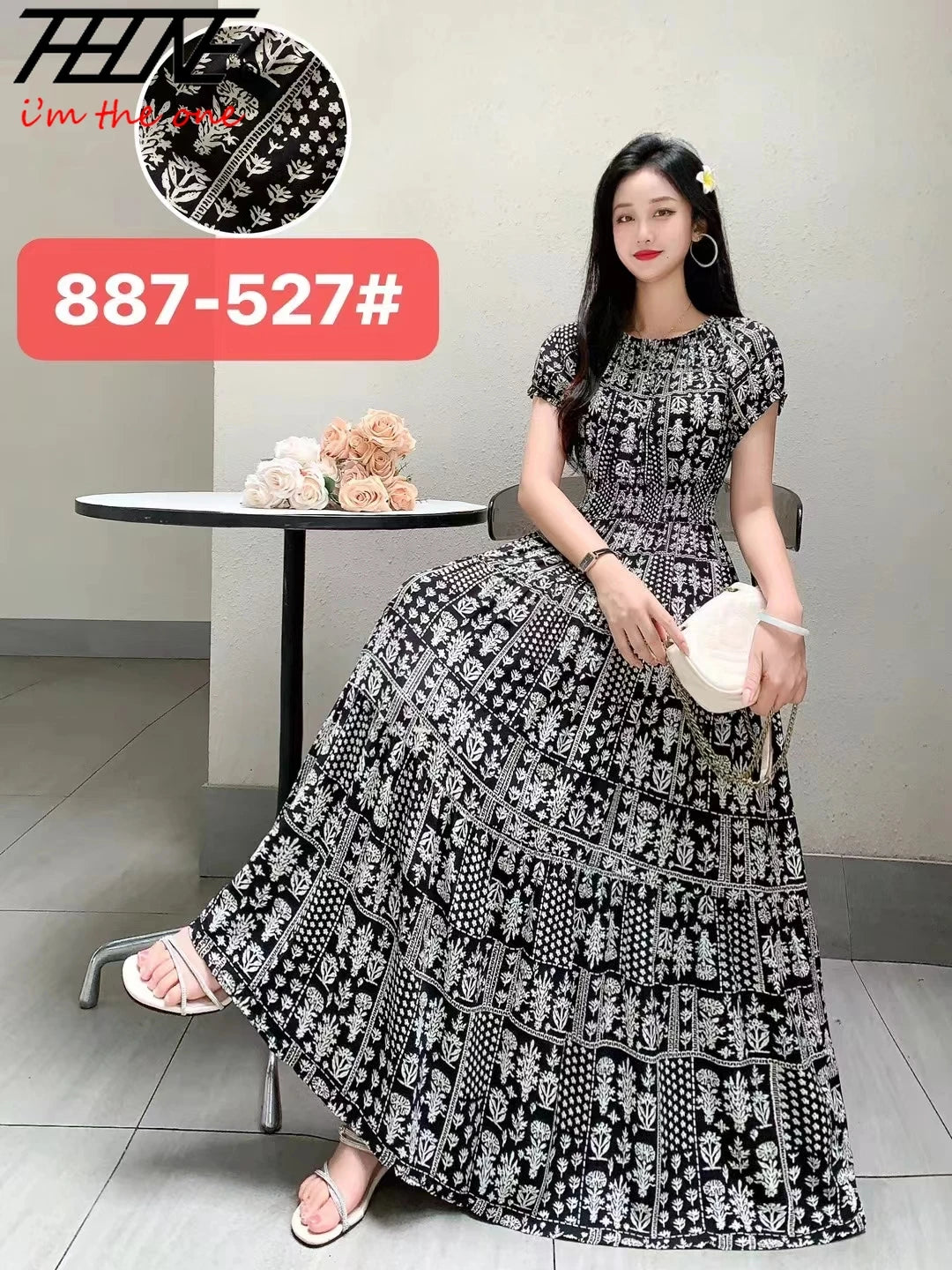 THHONE New Summer Indian Dress Women Clothes 2024 Long Maxi Vintage Sexy Korean Casual Boho Bohemian Robe Vestidos Para Mujer Novo Fusion - Chic Essentials for Life's Canvas