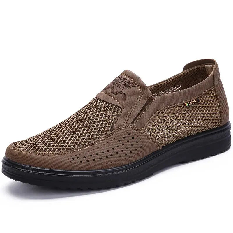 New Comfortable Men Casual Shoes Breathable Mesh Summer Men Shoes New Non-slip Lightweight Sneakers for Men Big Size 38-48 - Novo Fusion