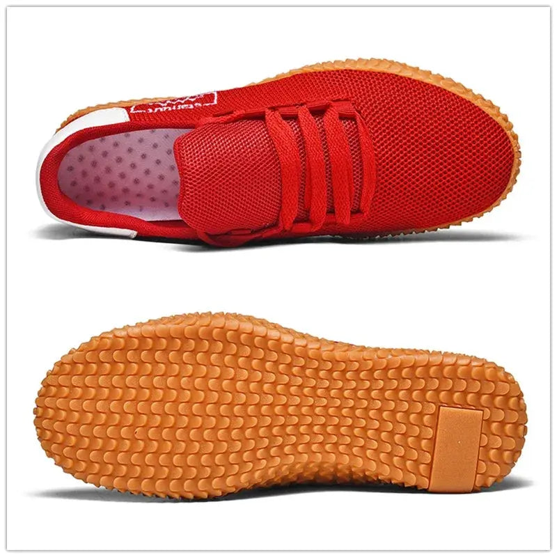Men Running Sneakers Breathable Mesh Sport Shoes Flat Soft Man Shoes Fashion Training Jogging Footwear shoes for men - Novo Fusion