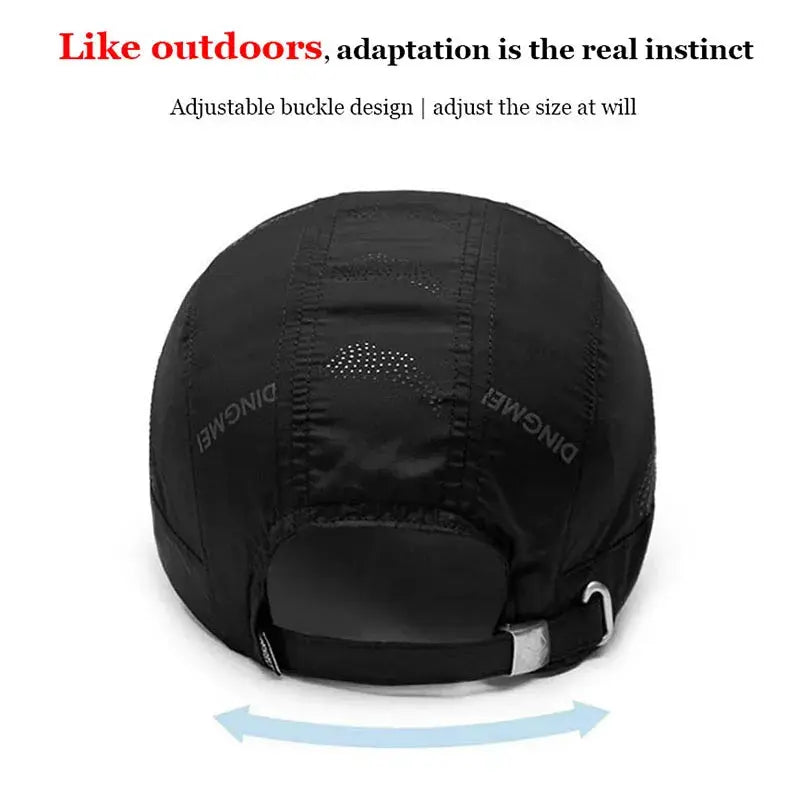 2024 Summer Brand For Men Sports Running Sweat Baseball Cap Male Canada Golf Quick Dry Women Kpop Solid Snapback Bone Mesh Hat - Novo Fusion