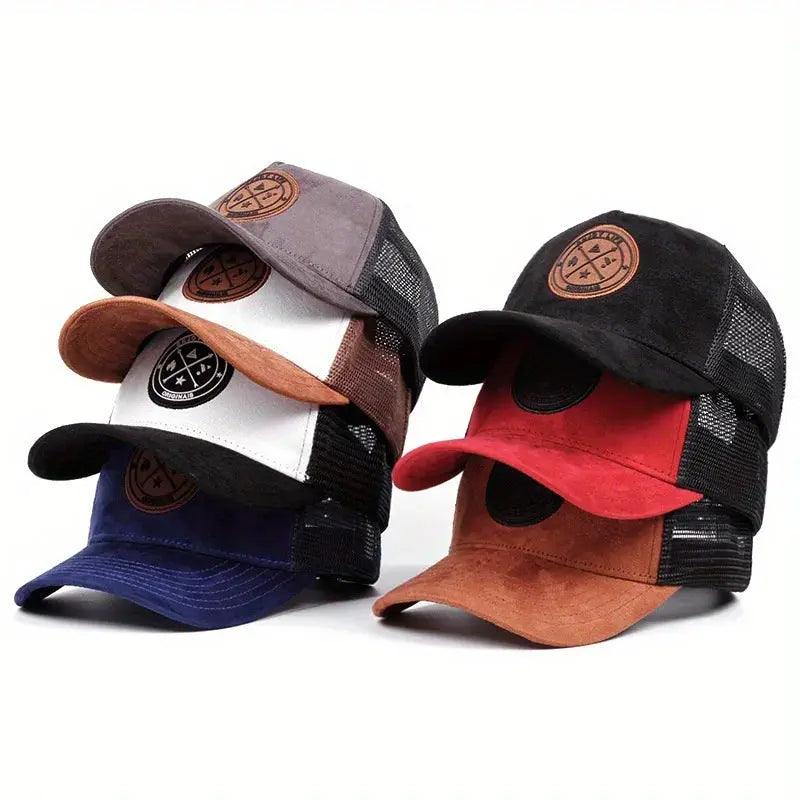 Summer Mesh Baseball Cap Women Men Snapback Hat Casual Breathable Letter Icon Unisex Hip Hop Trucker Caps Outdoor Sports Dad Hat - Novo Fusion