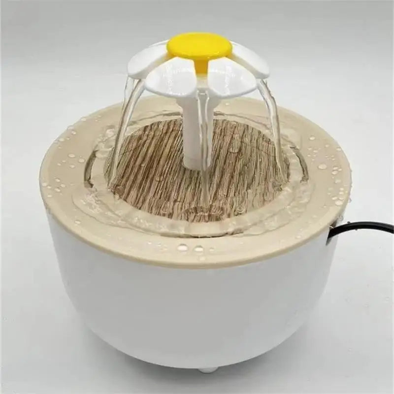 Cat Water Fountain Auto Filter Transparent Cat Drinker USB Electric Mute Recirculate Filtering Drinker for Cats Water Dispenser - Novo Fusion