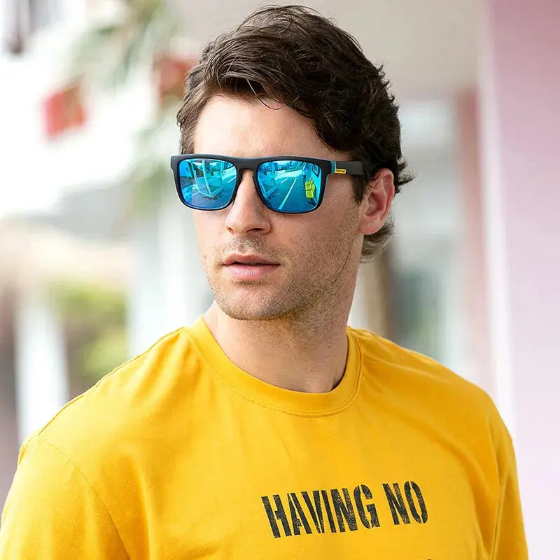 Fashion Square Vintage Polarized Sunglasses Men Women Retro Driving Fishing Luxury Brand Designer Sun Glasses UV400 Eyewear - Novo Fusion