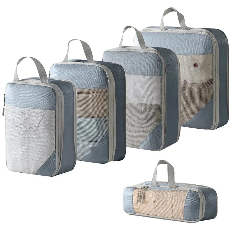 Compression Packing Cubes for Suitcases Travel Accessories Expandable Packing Organizers Lightweight Travel Organizer Cubes - Novo Fusion