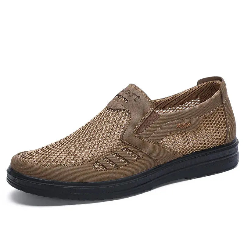 New Comfortable Men Casual Shoes Breathable Mesh Summer Men Shoes New Non-slip Lightweight Sneakers for Men Big Size 38-48 - Novo Fusion