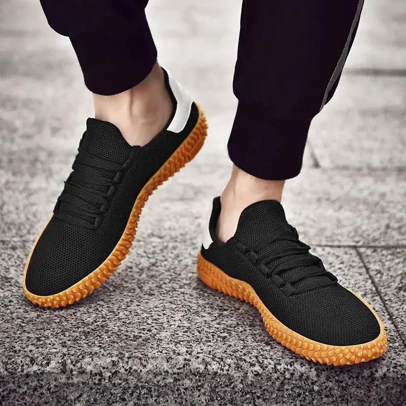 Men Running Sneakers Breathable Mesh Sport Shoes Flat Soft Man Shoes Fashion Training Jogging Footwear shoes for men - Novo Fusion