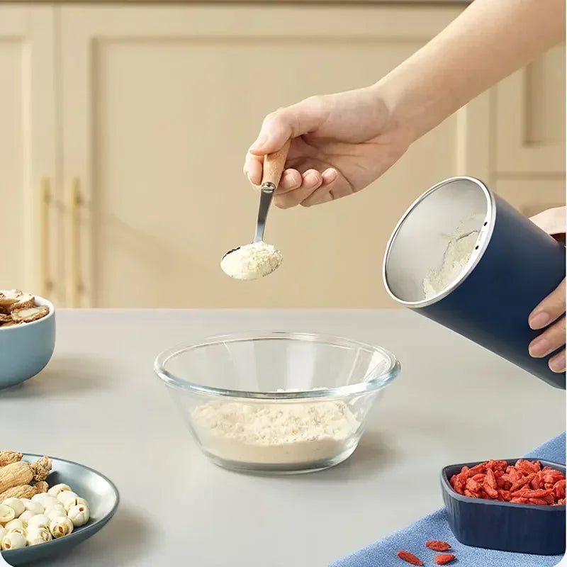 8 Blades Electric Grinding Machine Grain Grinder Coffee Grinder Stainless Steel Nuts Beans Grains Mill Herbs for kitchen - Novo Fusion