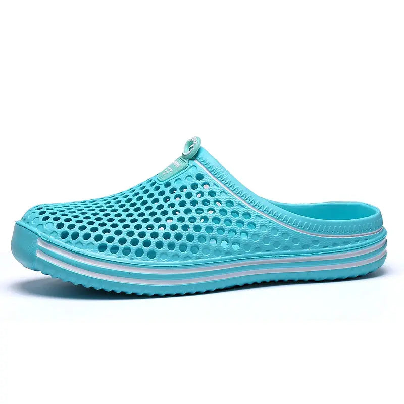 Comfortable Men Pool Sandals Summer Outdoor Beach Shoes Men Slip on Garden Clogs Casual Water Shower Slippers Unisex Zapatos - Novo Fusion
