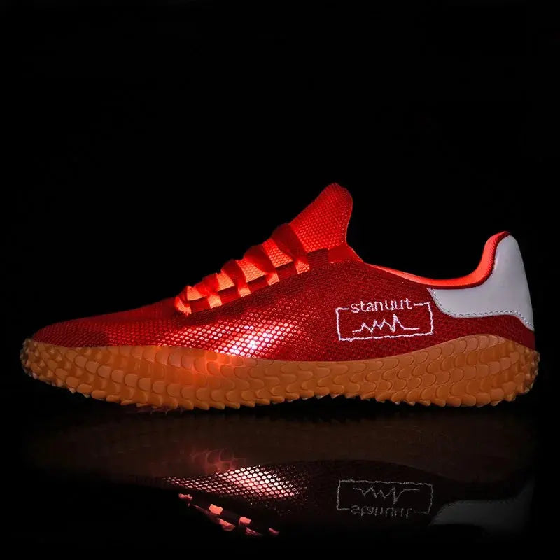 Men Running Sneakers Breathable Mesh Sport Shoes Flat Soft Man Shoes Fashion Training Jogging Footwear shoes for men - Novo Fusion