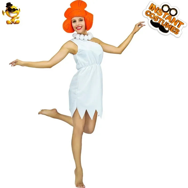 Halloween os primitif, costume de fête de spectacle primitif, costume de spectacle sur scène sauvage pour adultes et enfants
