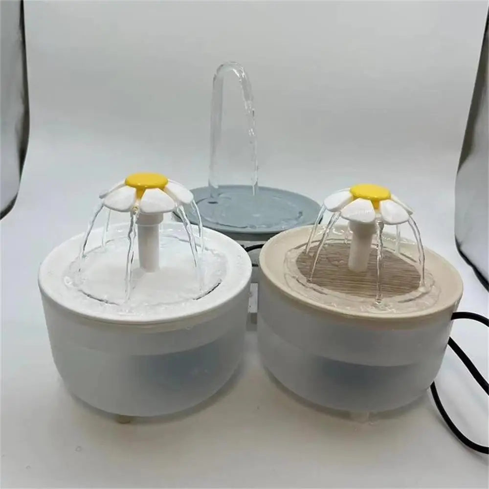Pets Water Fountain Auto Filter USB Electric Mute Cat Drinker Bowl 1200mL Recirculate Filtering Drinker for Cats Water Dispenser - Novo Fusion