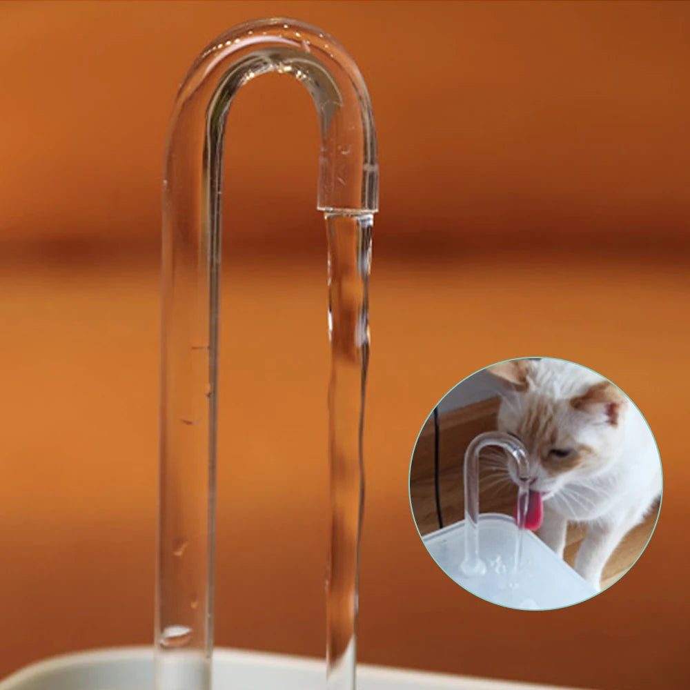 Recirculate Filtering 1.5L USB Electric Cat Water Fountain Auto Filter Cat Drinker Bowl for Cats Pet Water Mute Dispenser - Novo Fusion