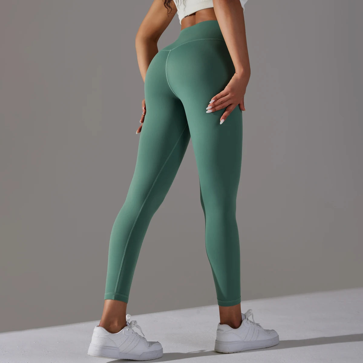 Yoga Leggings Women Fitness Leggings Running Cycling Pants Breathable Sports Leggings High Waist Summer Workout Gym Clothing - Novo Fusion