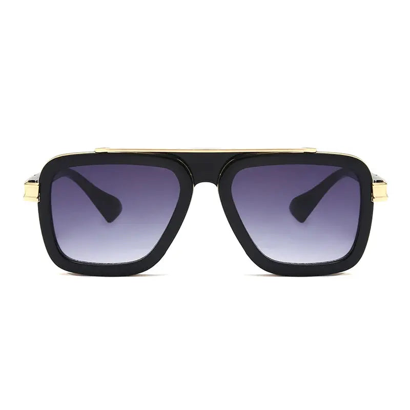 Fashion Square Sunglasses Cool Men Vintage Luxury Brand Design Sun Glasses Women UV400 Shades Oculos De Sol - Novo Fusion
