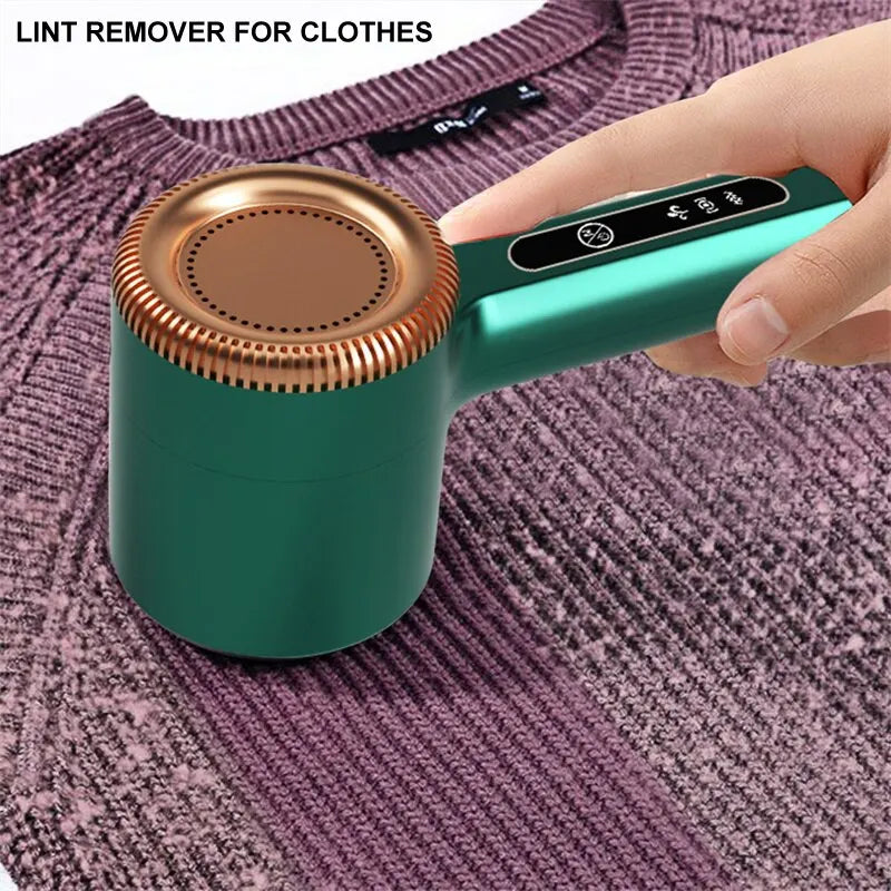 Lint Remover For Clothes Usb Electric Rechargeable Hair Ball Trimmer Fuzz Clothes Sweater Shaver Reels Removal Device - Novo Fusion