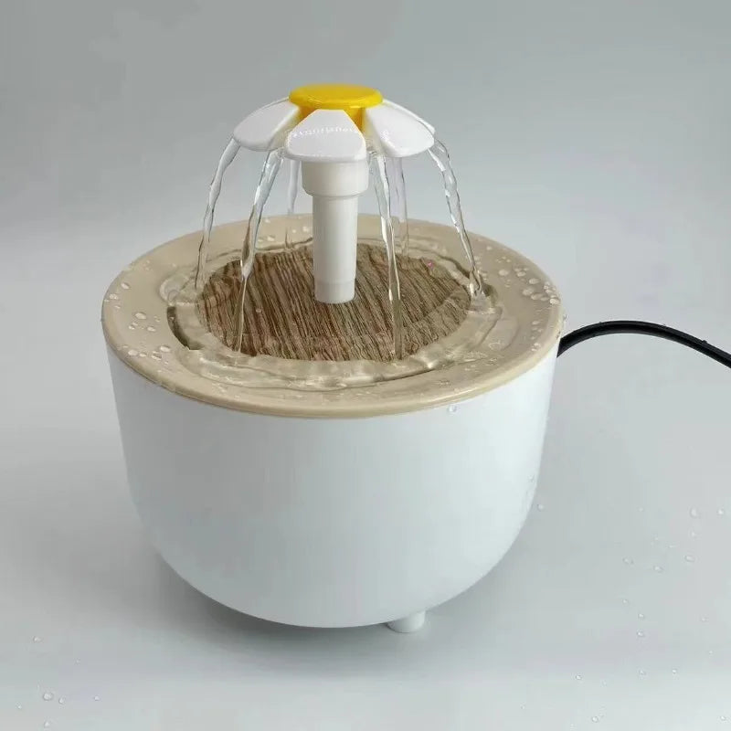 Cat Water Fountain Auto Filter Transparent Cat Drinker USB Electric Mute Recirculate Filtering Drinker for Cats Water Dispenser - Novo Fusion
