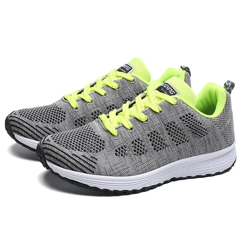 Women Flats Fashion Lightweight Shoes Women Lace Up Nurse Shoes Round Toe Sneakers Women Shoe Walking Shoes Woman Plus Size - Novo Fusion