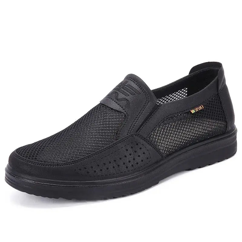 New Comfortable Men Casual Shoes Breathable Mesh Summer Men Shoes New Non-slip Lightweight Sneakers for Men Big Size 38-48 - Novo Fusion