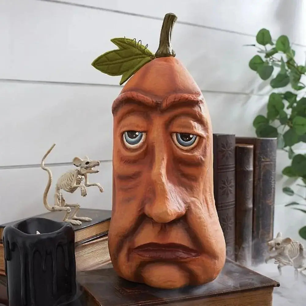 Halloween Atmosphere Outdoor Decoration Props Ghost Party Mutated Pumpkin Head Courtyard Decoration indoor Garden Accessories