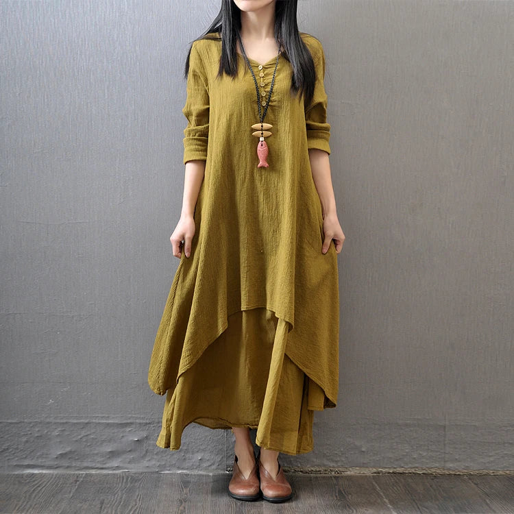 Indian Dress Women Kurties Pakistani Vintage Boho Ethnic Long Sleeve Maxi Dresses Clothes Fashion Ladies India Pakistan Clothing Novo Fusion - Chic Essentials for Life's Canvas