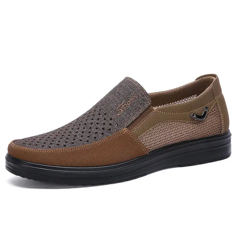 New Comfortable Men Casual Shoes Breathable Mesh Summer Men Shoes New Non-slip Lightweight Sneakers for Men Big Size 38-48 - Novo Fusion