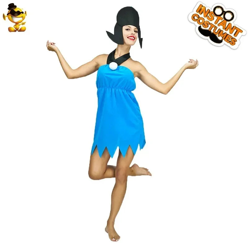 Halloween os primitif, costume de fête de spectacle primitif, costume de spectacle sur scène sauvage pour adultes et enfants