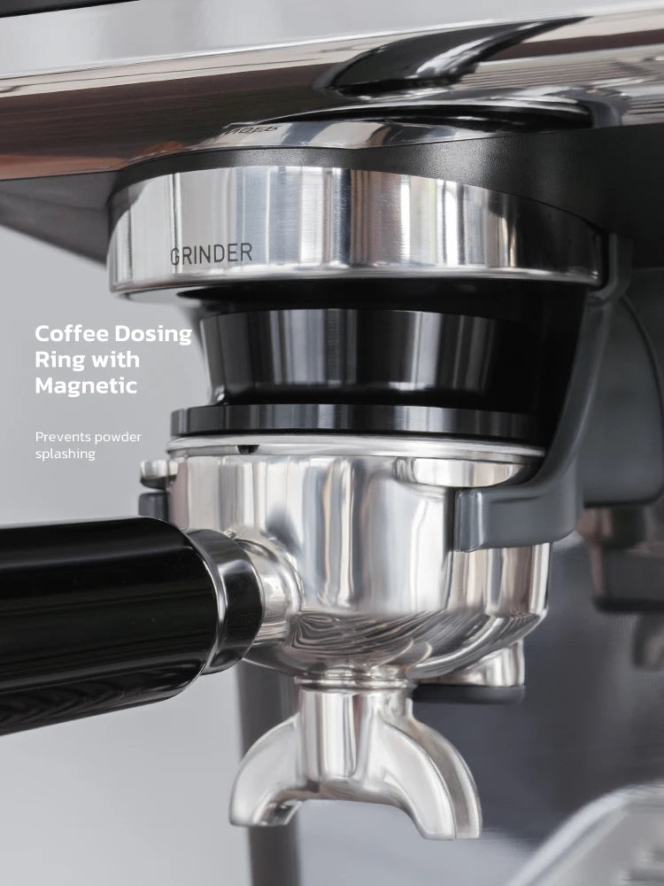 HiBREW Dual Boiler System Barista Pro 20Bar Bean to Espresso Cafetera Coffee Machine with Full Kit for Cafe Hotel Restaurant H7A - Novo Fusion