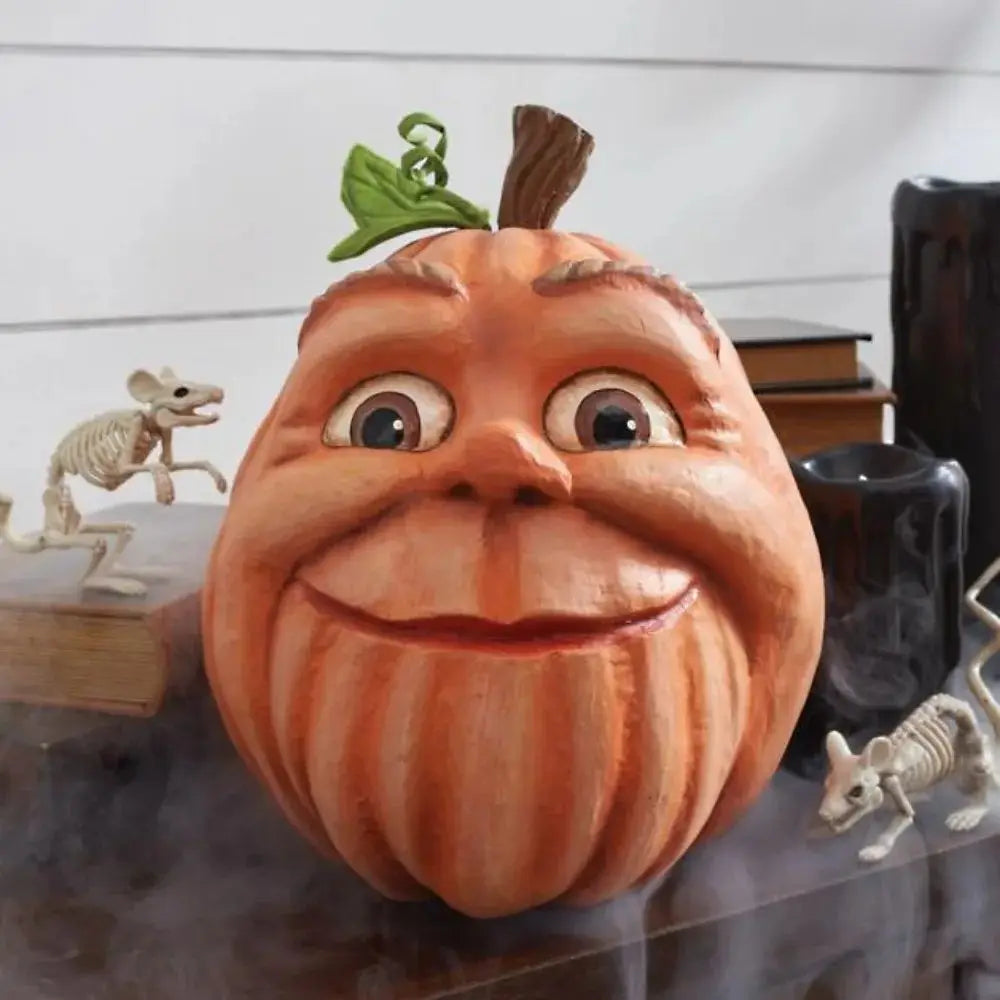 Halloween Atmosphere Outdoor Decoration Props Ghost Party Mutated Pumpkin Head Courtyard Decoration indoor Garden Accessories
