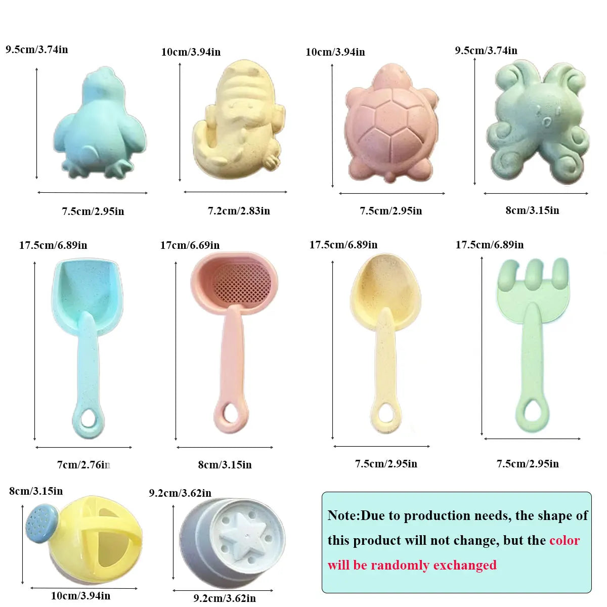 Beach Sand Play Water Set Folding Bucket Summer Toys for Children Kids Outdoor Game Youngster Sandbox Accessories Color Random - Novo Fusion