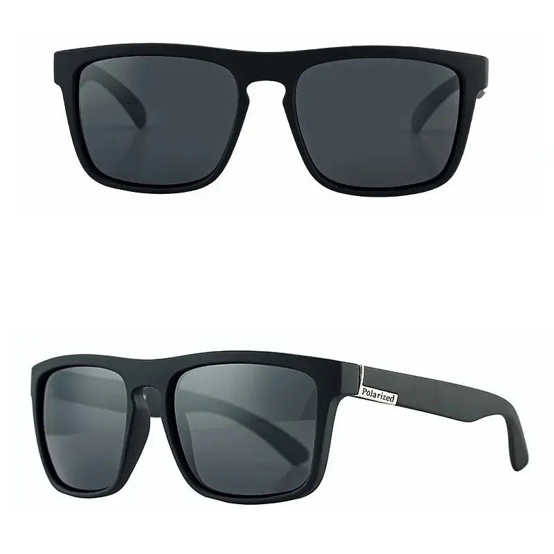 Fashion Square Vintage Polarized Sunglasses Men Women Retro Driving Fishing Luxury Brand Designer Sun Glasses UV400 Eyewear - Novo Fusion