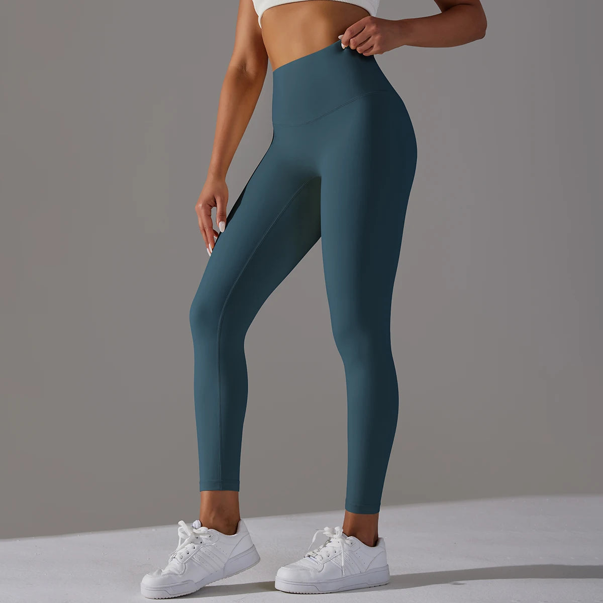 Yoga Leggings Women Fitness Leggings Running Cycling Pants Breathable Sports Leggings High Waist Summer Workout Gym Clothing - Novo Fusion