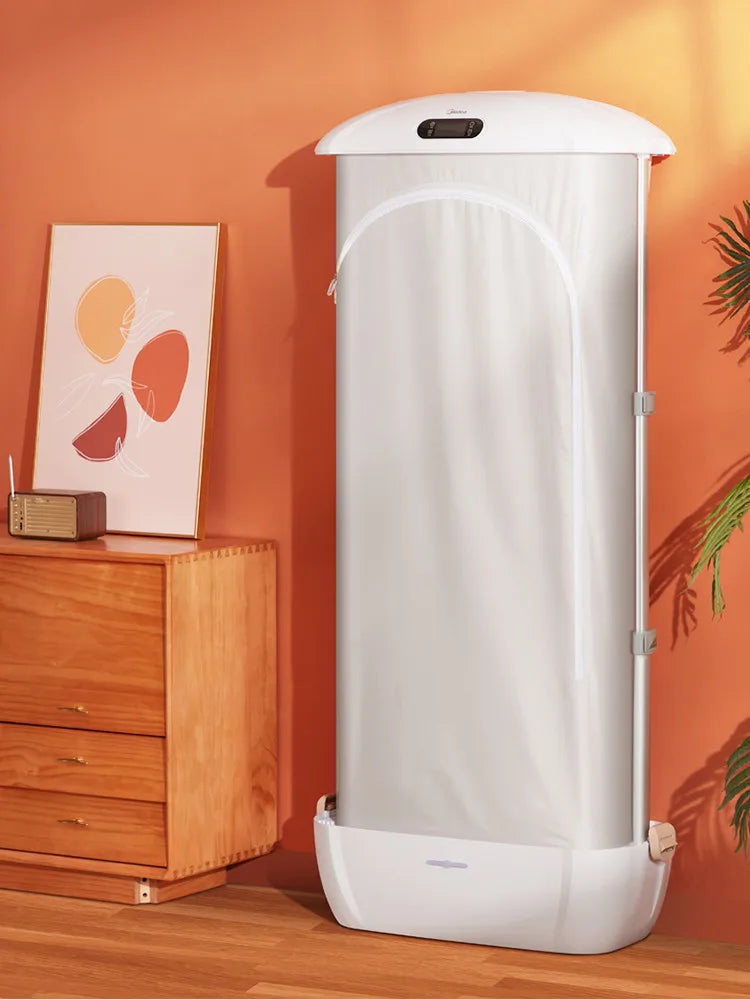 Midea Automatic Ironing Machine Clothes Garment Steamer Wrinkle Removing Folding Sterilization Dryer Steamer for Clothes - Novo Fusion
