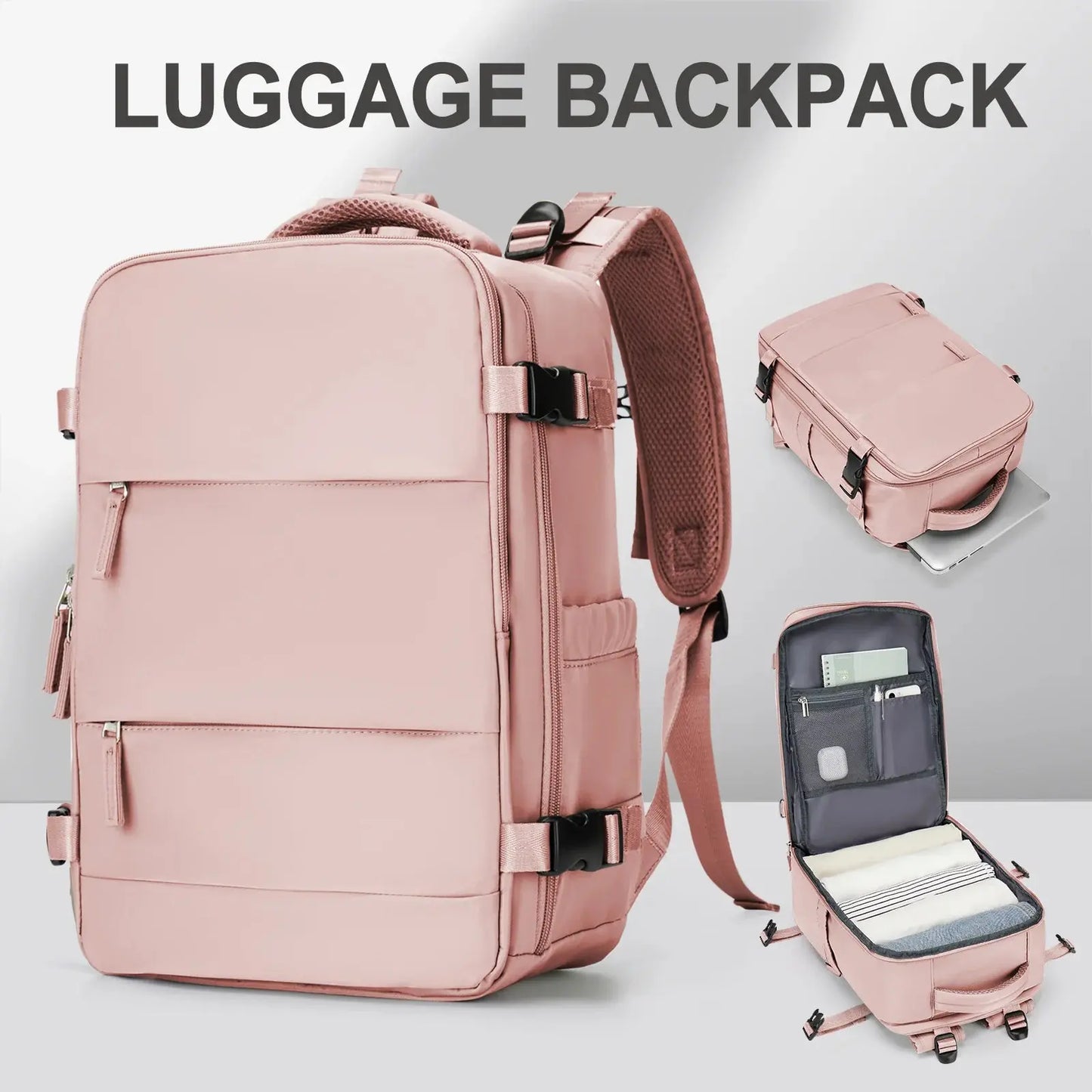 Backpack Travel Cabin Aircraft 40x20x25 Women's Backpack ,Waterproof Travel Backpack Laptop Backpack Female bags ,Male Backpacks - Novo Fusion