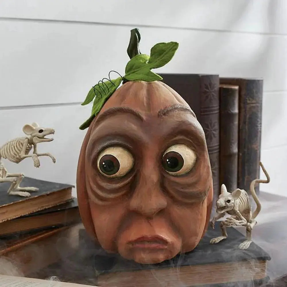 Halloween Atmosphere Outdoor Decoration Props Ghost Party Mutated Pumpkin Head Courtyard Decoration indoor Garden Accessories