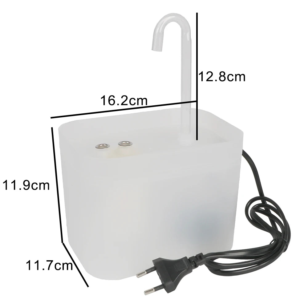 Recirculate Filtering 1.5L USB Electric Cat Water Fountain Auto Filter Cat Drinker Bowl for Cats Pet Water Mute Dispenser - Novo Fusion