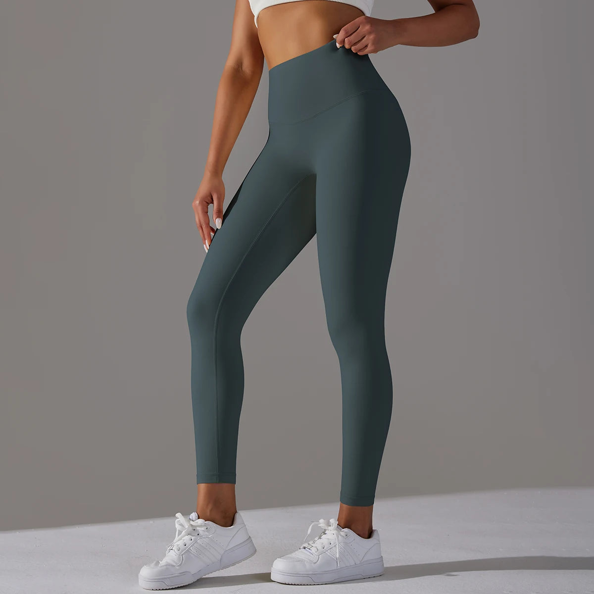 Yoga Leggings Women Fitness Leggings Running Cycling Pants Breathable Sports Leggings High Waist Summer Workout Gym Clothing - Novo Fusion