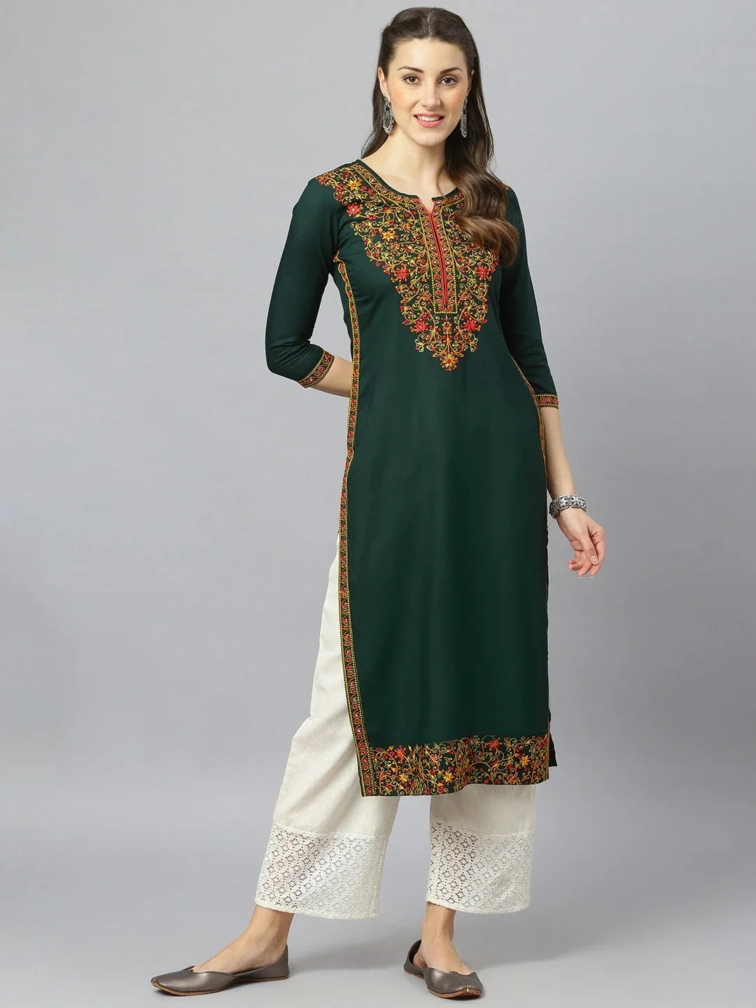 Indian Dress for Women Tops Blouse Ropa De La India Kurta Pakistani Dress Kurti India Clothes Ethnic Style Novo Fusion - Chic Essentials for Life's Canvas