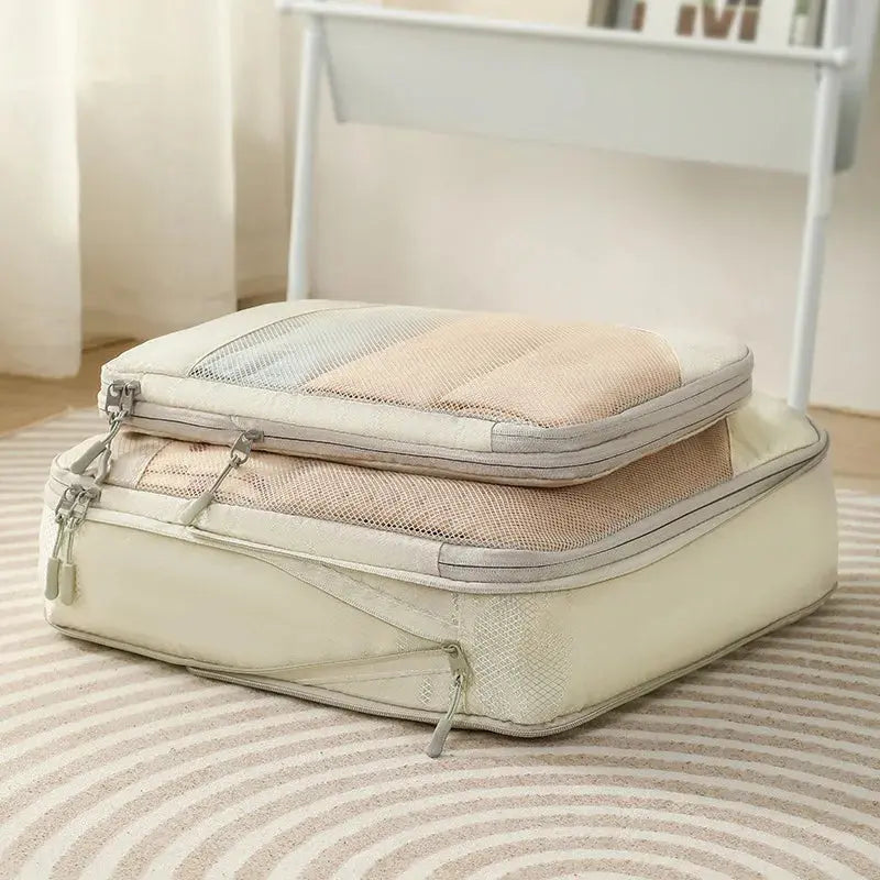 Compression Packing Cubes for Suitcases Travel Accessories Expandable Packing Organizers Lightweight Travel Organizer Cubes - Novo Fusion