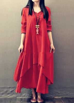 Indian Dress Women Kurties Pakistani Vintage Boho Ethnic Long Sleeve Maxi Dresses Clothes Fashion Ladies India Pakistan Clothing Novo Fusion - Chic Essentials for Life's Canvas