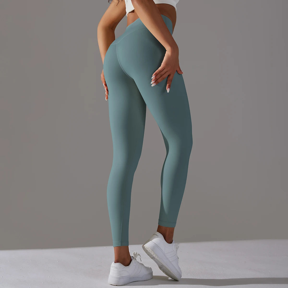 Yoga Leggings Women Fitness Leggings Running Cycling Pants Breathable Sports Leggings High Waist Summer Workout Gym Clothing - Novo Fusion