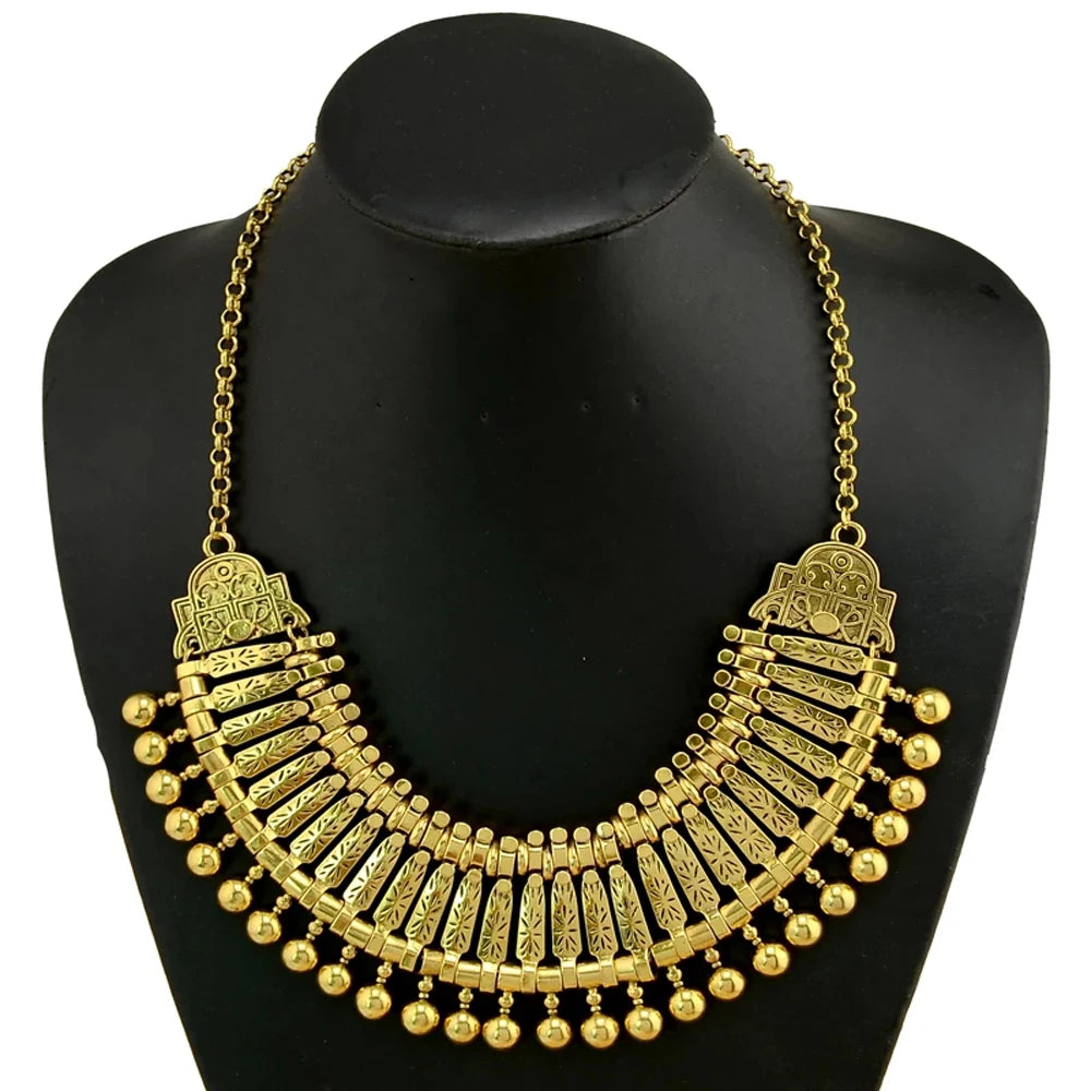 Multi-style Vintage Coin Choker Necklace for Women Boho Afghan Ethnic Gypsy Native Tribal Dress Turkish Pakistan Indian Jewelry Novo Fusion - Chic Essentials for Life's Canvas
