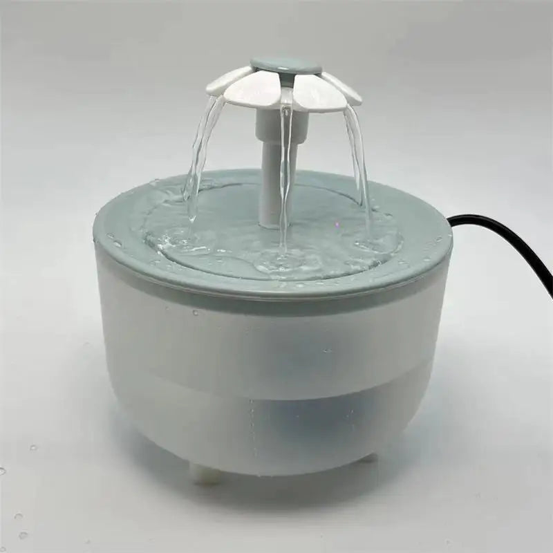 Pets Water Fountain Auto Filter USB Electric Mute Cat Drinker Bowl 1200mL Recirculate Filtering Drinker for Cats Water Dispenser - Novo Fusion