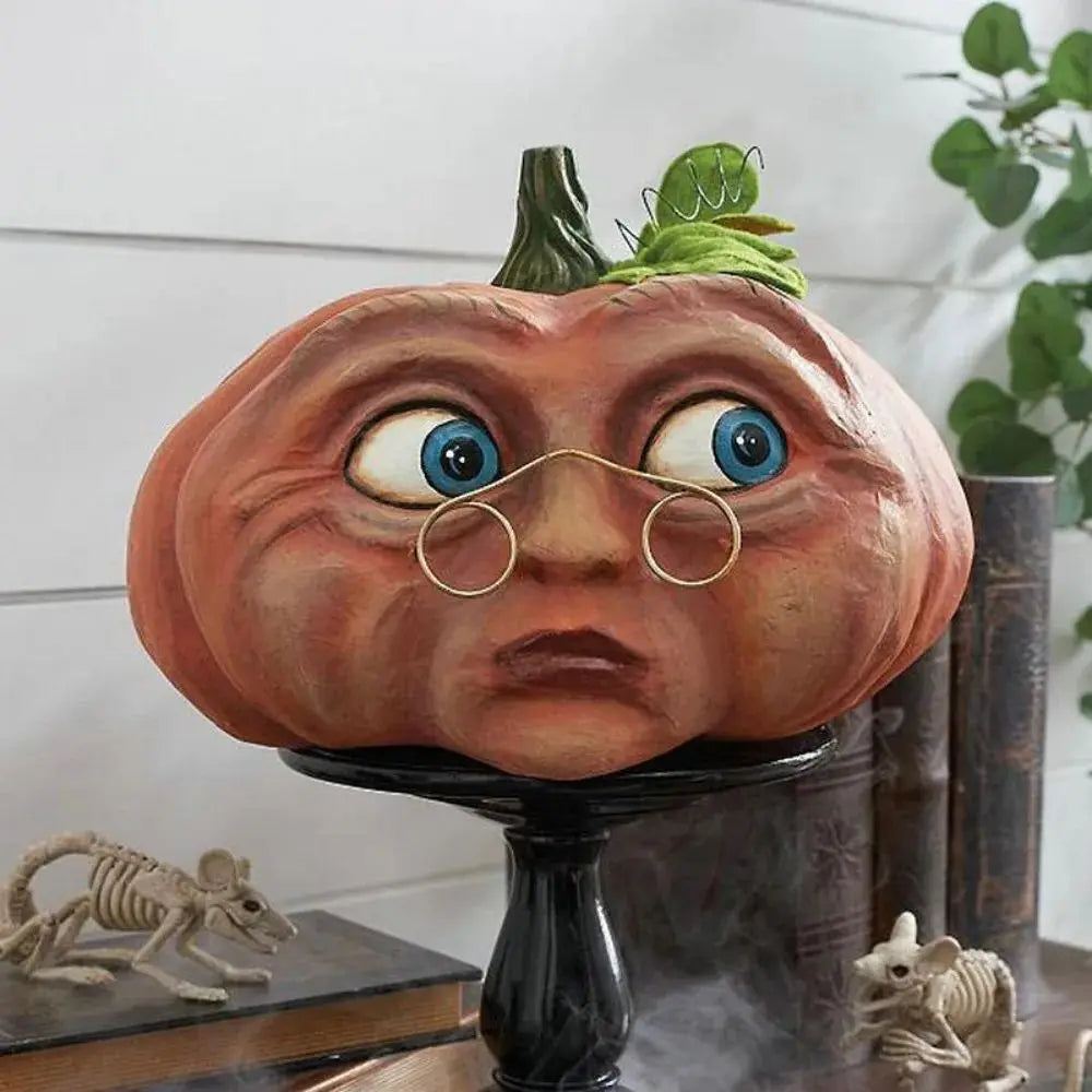 Halloween Atmosphere Outdoor Decoration Props Ghost Party Mutated Pumpkin Head Courtyard Decoration indoor Garden Accessories