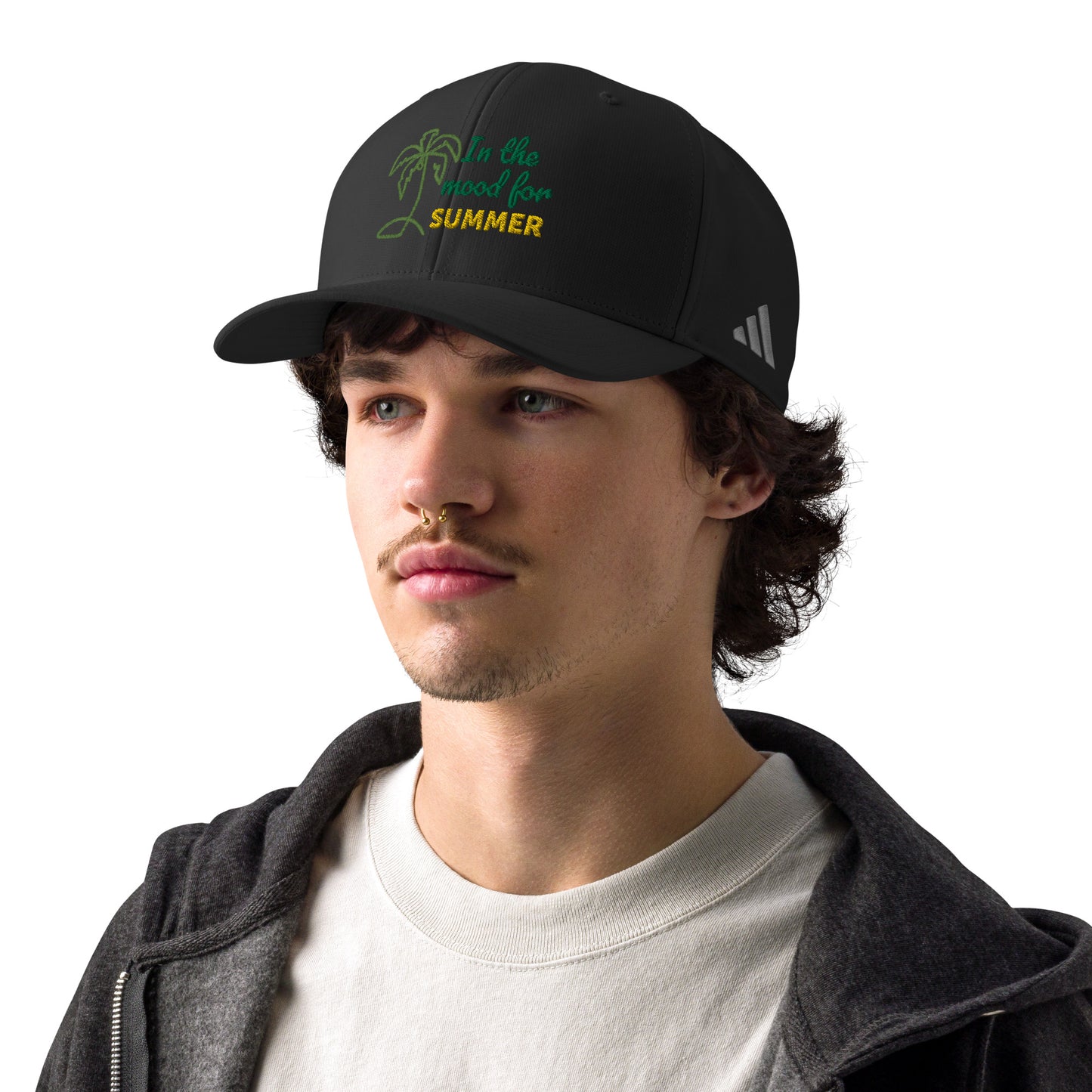 adidas 100% recycled polyester moisture-management performance fabric UPF 50+ protection Men Women cap - Novo Fusion